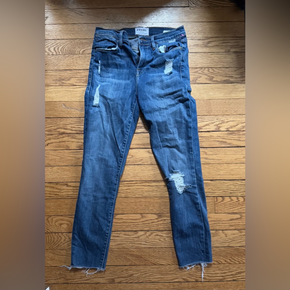 Frame Denim Le High Skinny - Size 26